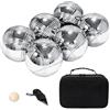 Generic Set di bocce Kit, Borsa Da Trasporto, Multiuso, Per La Famiglia All'Aperto | Giochi Ricreativi All'Aria Aperta Per Famiglia, Giardino, Spiaggia, Picnic, Kit Con Borsa Da Trasporto