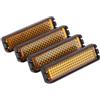 BIlinli 4 Pezzi/Set Pedale per Bicicletta Riflettore Sicurezza Notte Ciclismo Accessori per Bici Riflettente