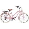 Via Veneto Bazam - Bicicletta Cruiser Donna Sun on the Beach Lady 26" Cambio a 6 Velocità, Taglia 43, Retrò Vintage in Alluminio | VV790L