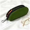 Generic Custodia rigida per freccette in EVA per freccette con punta in acciaio, custodia antiurto da viaggio con tasche in rete e cinturino da polso (verde)