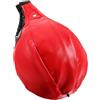 SHINEOFI Sfera di Reazione da Boxe Sospesa in PU Rosso per Allenamento | Migliora Coordinazione Occhio Mano, Timing e Velocità, Sfera di Reazione per Boxe, Uso Quotidiano