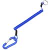 Aoresac Cordino da Pesca, Tpu Retrattile, Bobina 1.2 | TPU, Filo in Acciaio Inossidabile, Uso per Adulti, Accessori Portachiavi, Officina per Home Office, estremità
