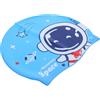 POPETPOP Cuffia da Nuoto in Silicone per Motivo Cartone Blu | Leggera, Buona Elasticità, Mantiene i Chioma Asciutti, per Bambine e Ragazzi in Piscina