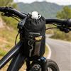 Generic Borsa termica per borraccia con supporto per telefono, impermeabile, per manubrio, grande capacità, per mountain bike, ciclismo su strada, nero