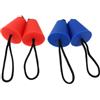 JUMPLAWN 4 Pezzi Tappi di Scarico per Kayak in Silicone, Tappi per Canoe, Neri, Flessibili, con Cordino, Facili da Installare e Rimuovere, per attività Acquatiche All'aperto