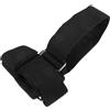 ABOOFAN Cinghia per Allenamento Gambe Supporto Integrato, Nylon Nero | Regolabile, Accessorio per Estensioni e Curl delle Gambe, Struttura Leggera Ferramenta, Uso Fitness