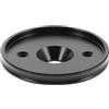 ibasenice 2 Pezzi Supporto Leggero per Computer Bici Base Top Cap Stelo in Alluminio Facile Installazione Compatibile con Garmin per Mountain Bike