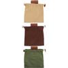 Toddmomy 3 Pezzi Borsa da Foraging Pieghevole da Cintura, Tela, per Frutta | Formato 4x3 Pollici, Fondo Rinforzato, Design Ergonomico, per Viaggio e Bushcraft, Organizza Oggetti Raccolti