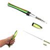 Generic Penna canna da pesca,Formato tascabile Mini pieghevole penna canna da pesca,Mini Pocket Rod Travel Freshwate salata per Ice Fly Set