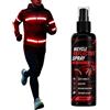Generisch Spray riflettente notturno ad alta visibilità, impermeabile, attrezzatura | Soluzione di nebbia in microfibra, effetto bagliore istantaneo, rivestimento resistente alle intemperie
