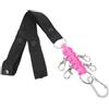 GATHINESS Cinturino Fisso per Palline Decorative da Cheerleader Bottone a Scatto | Nylon Acciaio Inox e Lega, per Zaino e Manici Valigia, Accessorio per Amici e Compagni