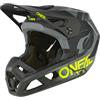 O'NEAL Casco SL1 Strike Nero o Grigio L, 59/60 cm