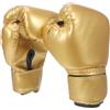 Cabilock Guanti da Boxe per Pu Oro Fodera in Spugna per Allenamento | Finitura Perlacea, Vestibilità Aderente, Traspiranti, Assorbimento Ottimale