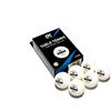 DARIUS KNIGHT DK Training 40+ - Palline da ping pong professionali, confezione da 6, colore: Bianco
