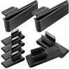 TOYANDONA 2 Set Clip per Putter da Golf, Supporto Leggero in Plastica Nera | Facile da Rimuovere e Sostituire, Fissaggio Sicuro, Stile Chic, per Sacca e Accessori Golf