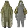 Generic Tuta Ghillie 3D Mantella in Rete Set Mimetica Giacca Fogliame Camuffamento | Foglie Taglio Laser;Rete DIY for Fronde;Tessuto Traspirante;Per Fotografia Naturalistica,Airsoft,Zona Bosco(Natural)