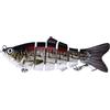 Generic 6 segmenti bionici multi snodato duro Swimbait esca fresca acqua salata spigola culter attrezzatura da pesca 1pc