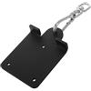 HANABASS Supporto Pesante per Sacco da Boxe da Muro Rotazione 360° | Kit Trave per Montaggio a Soffitto, Struttura in Metallo Nero, per Case e Sale Allenamento