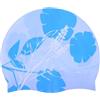 Cabilock Cuffia da Nuoto in Silicone Blu, Protezione Solare, Unisex | Flessibile e Pratica, Protegge i Capelli, Design , per Uomini e Donne in Piscina