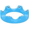 Drfeify Supporto per Palla da Bowling, con Rullo con Cuscinetto, 14,5x3 Cm | Costruzione con Cuscinetti a Sfera in Acciaio ABS, Base Ampia e Stabile, Supporto Girevole per Bowling per Negozio
