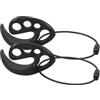 BESTOYARD 2 Pezzi Clip per Dischi Rotanti Portatile, Supporto per Disco | Plastica e Metallo, Fissaggio Preciso e Resistente All'usura, Facile da Portare per Disco Rotante