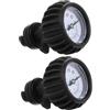 DEEPCRAFF Manometro per Pressione Aria Gonfiabile Materiale PVC Resistente 2 Pezzi Alta Precisione, Letture Chiare per Kayak e Tavole da Surf per Uso in Movimento