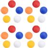 TOYANDONA 20 Pezzi Palla da Allenamento Golf Cava, Leggero, in Pp | Pallina senza Foro, Strumento di Training, Uso Interno, Accessorio Sportivo, Design Cavo