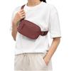 Generic Marsupio da cintura da indossare a tracolla, tracolla regolabile, design multi-tasca, interno in poliestere leggero, Rosa, One Size, Casual