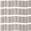 TOYANDONA 40 Pezzi Fodere per Puntale Stecca Biliardo 13mm 1 Plastico | Adatte a Stecche Snooker e Generiche, Uso Pratica e Gara, Colore Beige