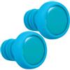 Toyvian Tappi per Manubrio Bici Colorati, Coppia Blu, Leggeri | Inserto a Vite per Espansione, Poliestere e Gomma, Ricambio per Estremità, Accessorio Portatile