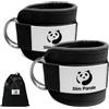 Slim Panda Cavigliere Cavi Palestra，Ankle Straps Gym per Kick Back, Allenamento dei Glutei, Leg Curl (S3)