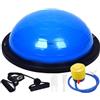 LeeQinersw Ball Mezza Sfera Palla Attrezzo Stazione Fitness con Cupola Liscia E Base Sicura Bande Elastiche Rimovibili per Attivazione Muscolare, Array, color to 2