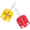 VICASKY 2 Pezzi Contator e Colpi Golf Portatile Doppio Portachiavi | Abs, Conteggio Preciso per Due Giocatori, per Tornei e Partite, Clip Staccabile per Cintura o Tasca