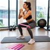 Generic Fasce di resistenza, set di fasce elastiche per allenamento della forza, yoga, lunghe e piatte per allenamenti in palestra a casa