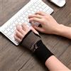Generic 2 cinghie regolabili in rame per esercizi, comode e traspiranti, per allenamento, digitazione, cura delle mani, supporto per il polso, maniche a compressione per uomini e donne