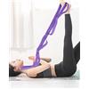 Generic Fascia elastica con 10 anelli per yoga, fisioterapia, non elastica, per uomini e donne, pilates, yoga, stretching