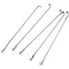 GMZQSN 36pcs E-Bike & Motorcycle Spokes 10G 3,18mm J-Bend - 100-230mm Length Range, Heavy Duty Steel Spokes with Nipples for Electric Bicycle, Scooter,(3,18 mmX165 mm)