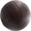 Poystng 5 Palloni da Calcio per allenamenti Indoor e Outdoor | Copertura in PU marrone retrò, design a pannelli vintage, esercizi passaggio, pratica ricezione, confezione