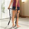 Generic Cinghia per stretching, per yoga, fisioterapia, allenamento, pilates, ginnastica, 10 anelli, non elastica, con confezione estetica, per donne e uomini