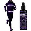 Generic Spray riflettente, 100 ml, resistente alle intemperie, rivestimento ad | Spray riflettente per esterni, formula impermeabile da 100 ml, rivestimento ad asciugatura rapida, per casco, gilet, zaino