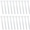 DEARMAMY 100 Pezzi Tee da Golf in Legno Bianco per Allenamento, Accessorio | Riduce L'attrito, Facile da Usare, Limita la Resistenza del Bastone, per Pratica Sul Campo