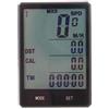 PengGengA Computer wireless per bicicletta, contachilometri per bicicletta, impermeabile, LCD, monitoraggio della velocità in tempo reale, tachimetro, sveglia automatica, multifunzione, display LCD