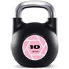 DFKGVKWUIVNKDPOVDX Dumbbells Gym Kettlebell Polyurethane (PU) + Forged Steel Non-Slip Handle And Base Suitable for Home Fitness Exercise Sports Weight Training (Size : 18 kg) ()