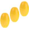 Alipis 3 Pezzi Galleggiante Flottante Giallo in PVC per Barca e Ancora | Superficie Liscia, Resistenza AI Raggi UV e Acqua Non Salata, per Pesca in Acqua Interna e Accessori Nautici