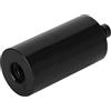 XUXHOU Prolunga Stecca da Biliardo, Allungatore in Alluminio 0,87x1,65 | Finitura Anodizzata Nera, Design Leggero da 34g, Accessorio per Snooker e Biliardo