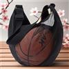 Generic Borsa sportiva con struttura spessa, design a tracolla per palloni da basket, calcio, pallavolo e attrezzature da palestra, grande capacità