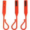 UKCOCO 3 Pezzi Porta-amo per Canne da Pesca, Kit Carpa Arancione PP EVA | Accessorio Leggero e Portatile, Posizionamento Preciso, Uso su Fiume e Specchio D'acqua, per Pesca alla Carpa