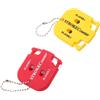 Beaupretty 2 Pezzi Contatore Punteggio Golf Portatile a Doppio Quadrante | Abs, Operazione Mano, Aggancio a Portachiavi Rimovibile, per Tornei e Allenamento Golf