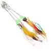 SHINEOFI 5 Pezzi Artificiali da Pesca Riutilizzabili in PVC per Pesci Piatti | Finte da Mare, Consumo Ridotto Dell'esca, Resistenza All'usura, per Amici della Pesca