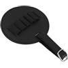 SAFIGLE Porta Tee da Golf in PU Nero con Tracolla, Capienza Ampia | Accessori Piccoli, Uso nel Golf, Facile da Pulire, Comodo da Portare, Organizzazione Ordinata